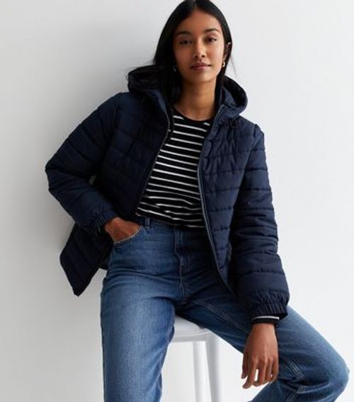 Navy Lightweight Puffer...