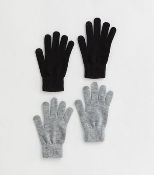 2 Pack Black and Grey Touch...