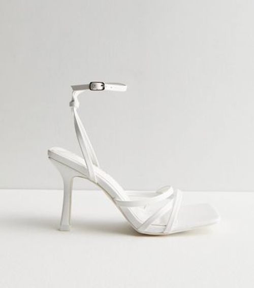 Public Desire White Strappy...