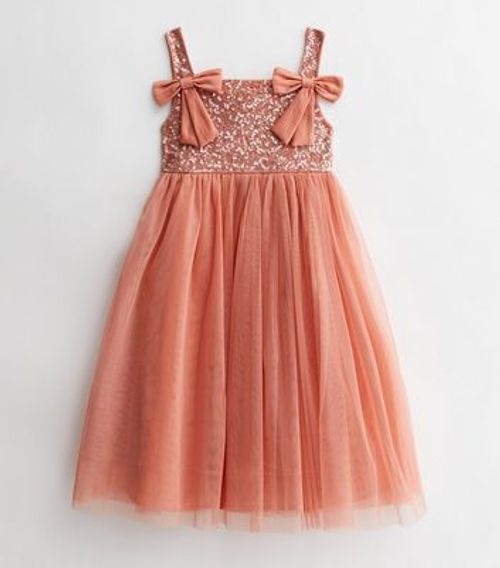 Mini Maya Pink Sequin Strappy...