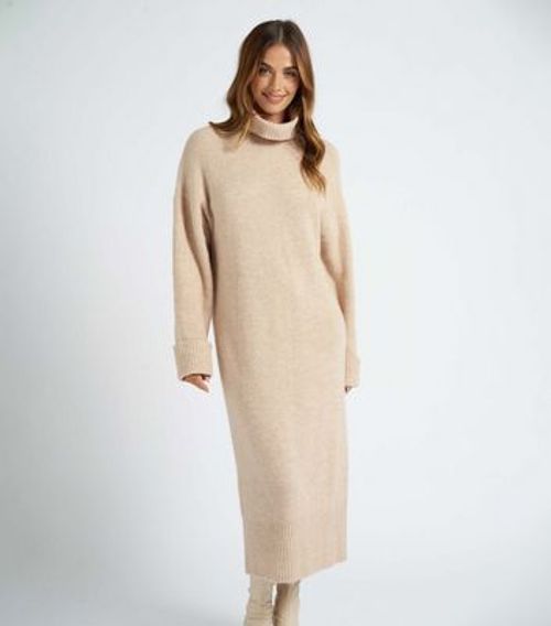 Urban Bliss Camel Ribbed Knit...