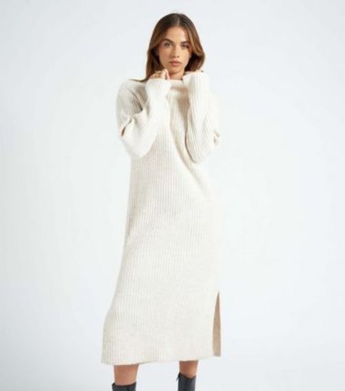 Urban Bliss Cream Ribbed Knit...