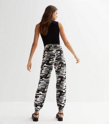 New look camouflage trousers sale