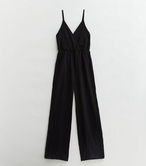 Tall Black Cotton Strappy...