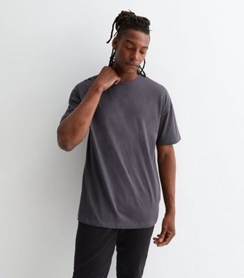 Men's Dark Grey Cotton...