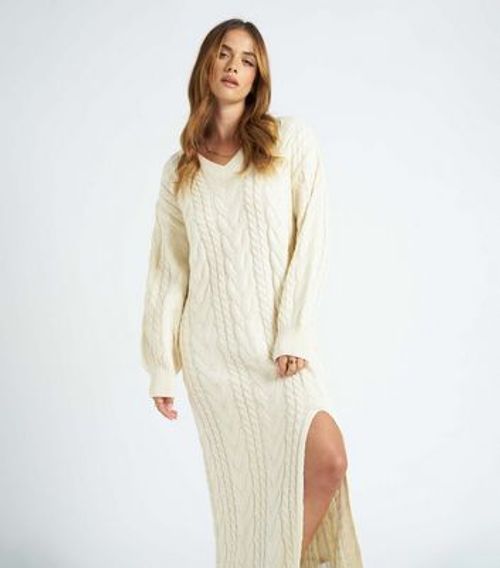 Urban Bliss Cream Cable Knit...