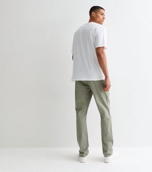 Men's Olive Slim Fit Chinos...