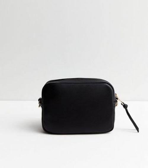 Black Pocket Front Cross Body...