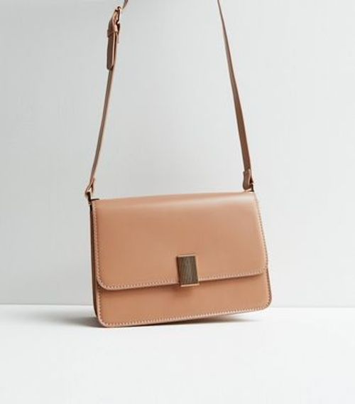 Mink Leather-Look Cross Body...