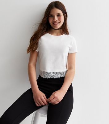 White broderie bardot top top