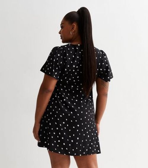 Curves Black Spot Print Angel...