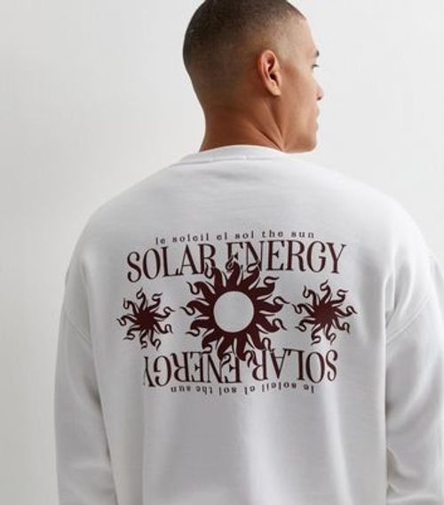 Men's White Jersey Solar...