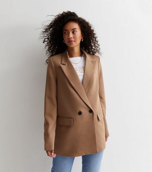 Tall Camel Oversized Blazer...