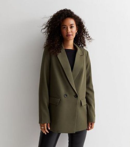 Tall Khaki Oversized Blazer...