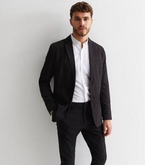 Men's Only & Sons Black Slim...