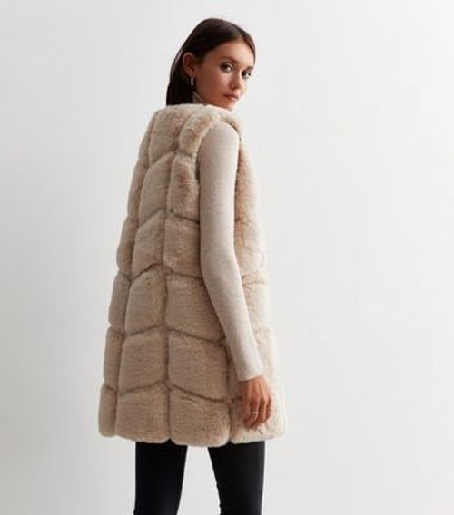 Gini London Stone Faux Fur...