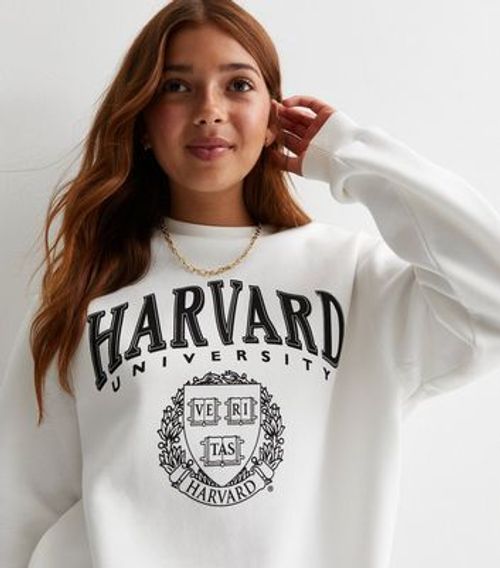 Girls Cream Harvard Logo...