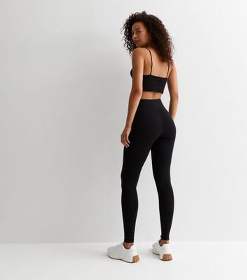 ASOS High Waisted Leggings in Black