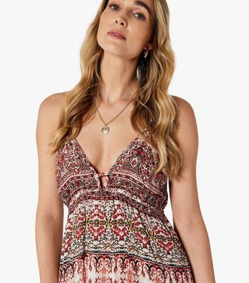 Apricot Blue Bandana Paisley Midi Dress New Look Compare Westquay