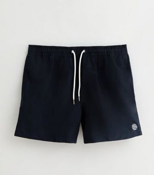 Men's Navy Mid Length...