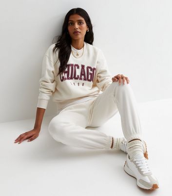 New look slogan clearance sweatshirt