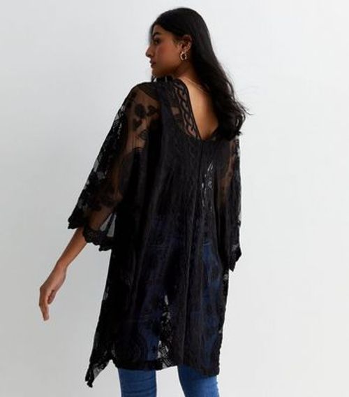 Gini London Black Embroidered...