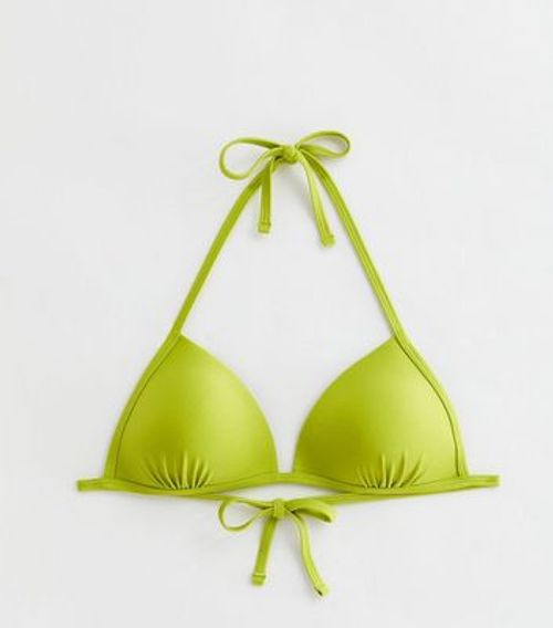Lime Green Moulded Triangle...