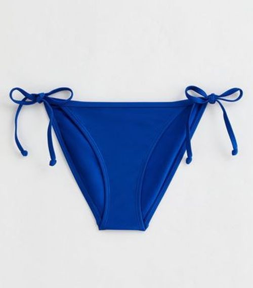 Blue Tie Side Bikini Bottoms...