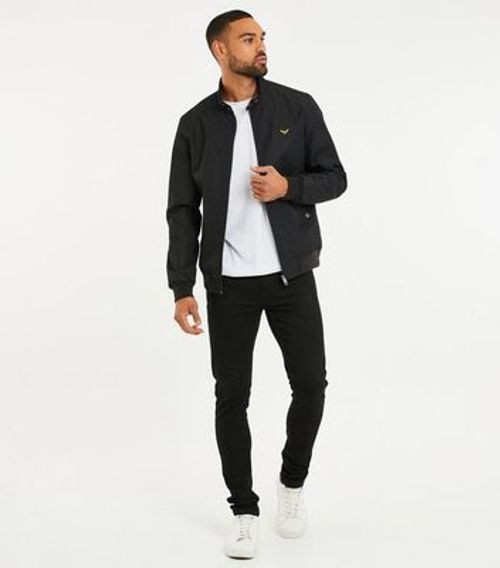 Men's Threadbare Black Zip Up...