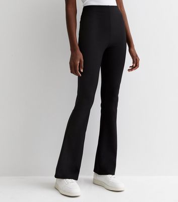 Tall Black Jersey High Waist Leggings | New Look