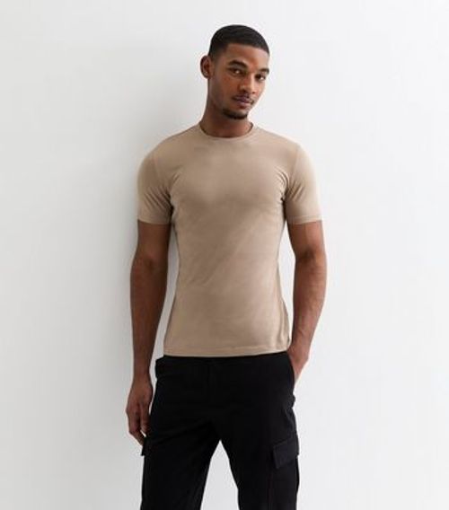 Men's Stone Cotton Muscle Fit...