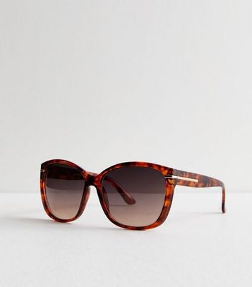 Brown Tortoiseshell Oversized...