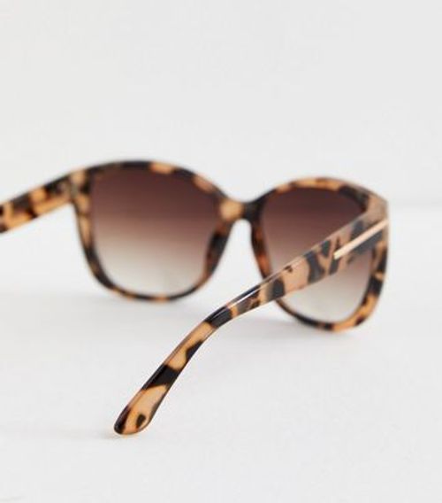 Brown Tortoiseshell Oversized...