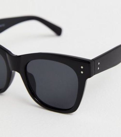 Black Square Frame Sunglasses...