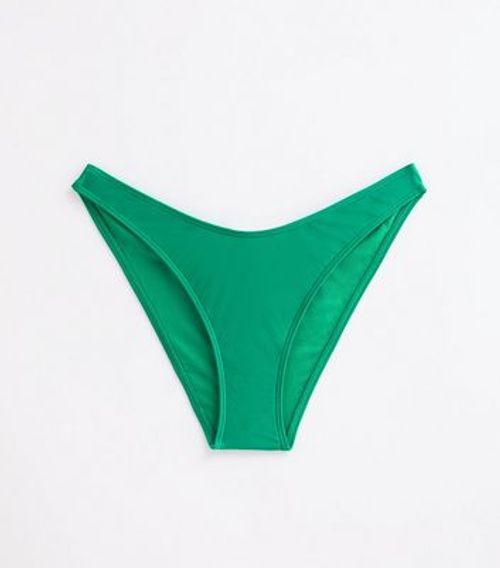 Green V Front Bikini Bottoms...