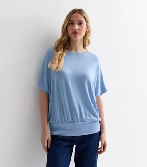 Pale Blue Short Sleeve...