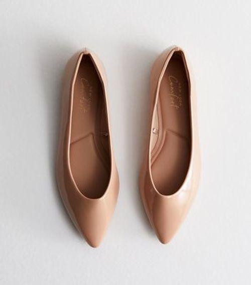 Pale Pink Patent Pointed Toe...