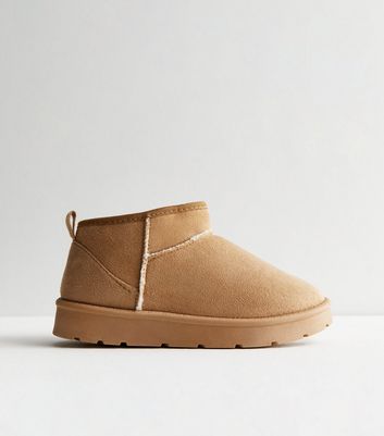 New look slipper boots deals