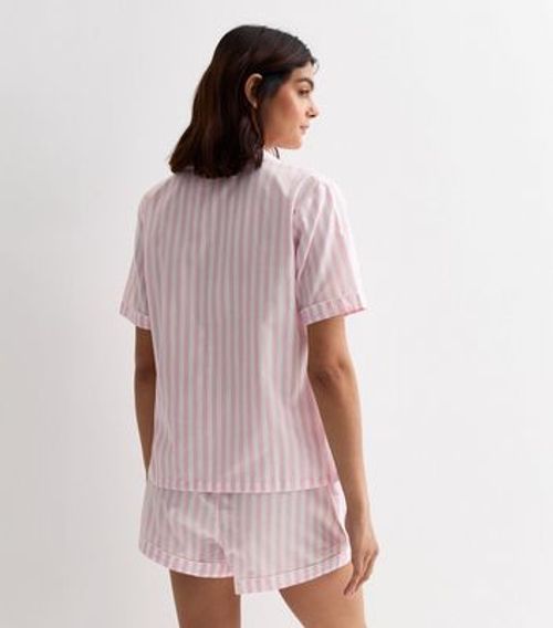 Pink Stripe Short Shirt...