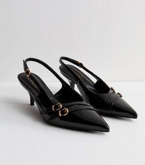 Black Patent Pointed...