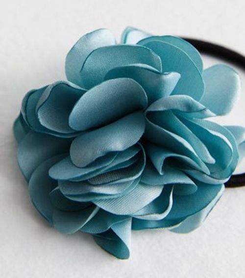 Pale Blue Corsage Hair Band...