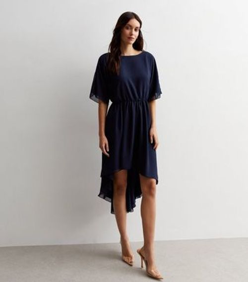 Cutie London Navy Asymmetric...