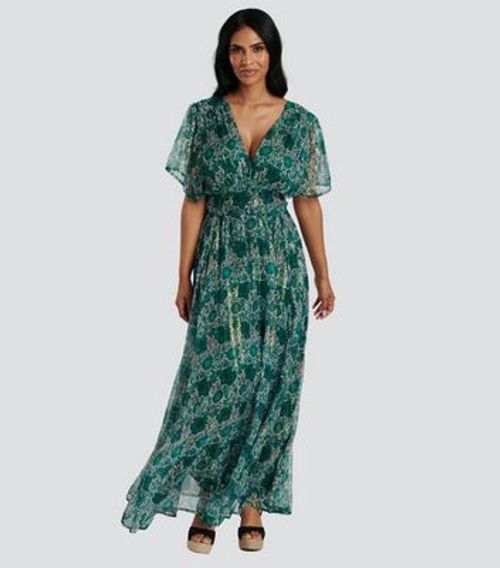 South Beach Green Chiffon...