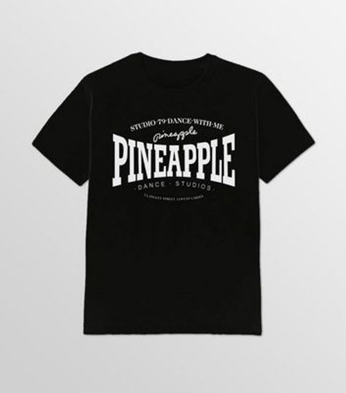 Pineapple Girls Black Cotton...