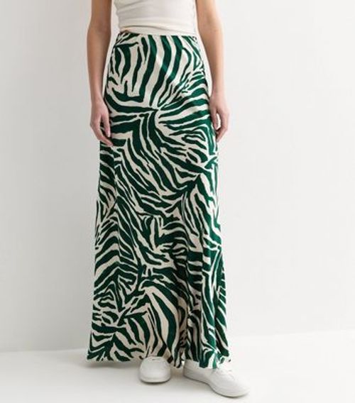 Gini London Green Zebra Print...