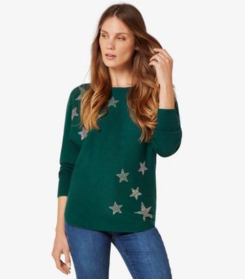 Apricot Star Studded Jumper...