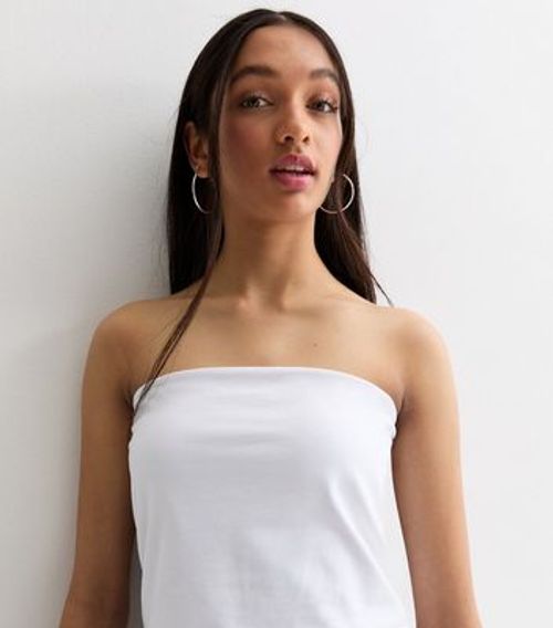 Girls White Bandeau Top New...