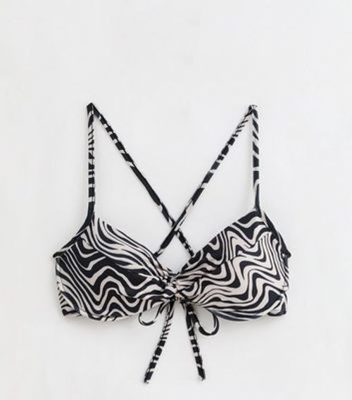 Gini London Black Swirl Print...