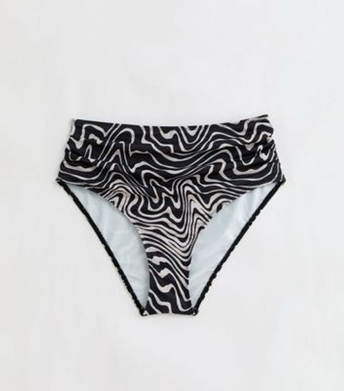 Gini London Black Swirl Print...