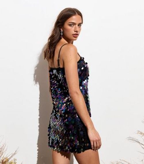 Multicoloured Sequin Strappy...